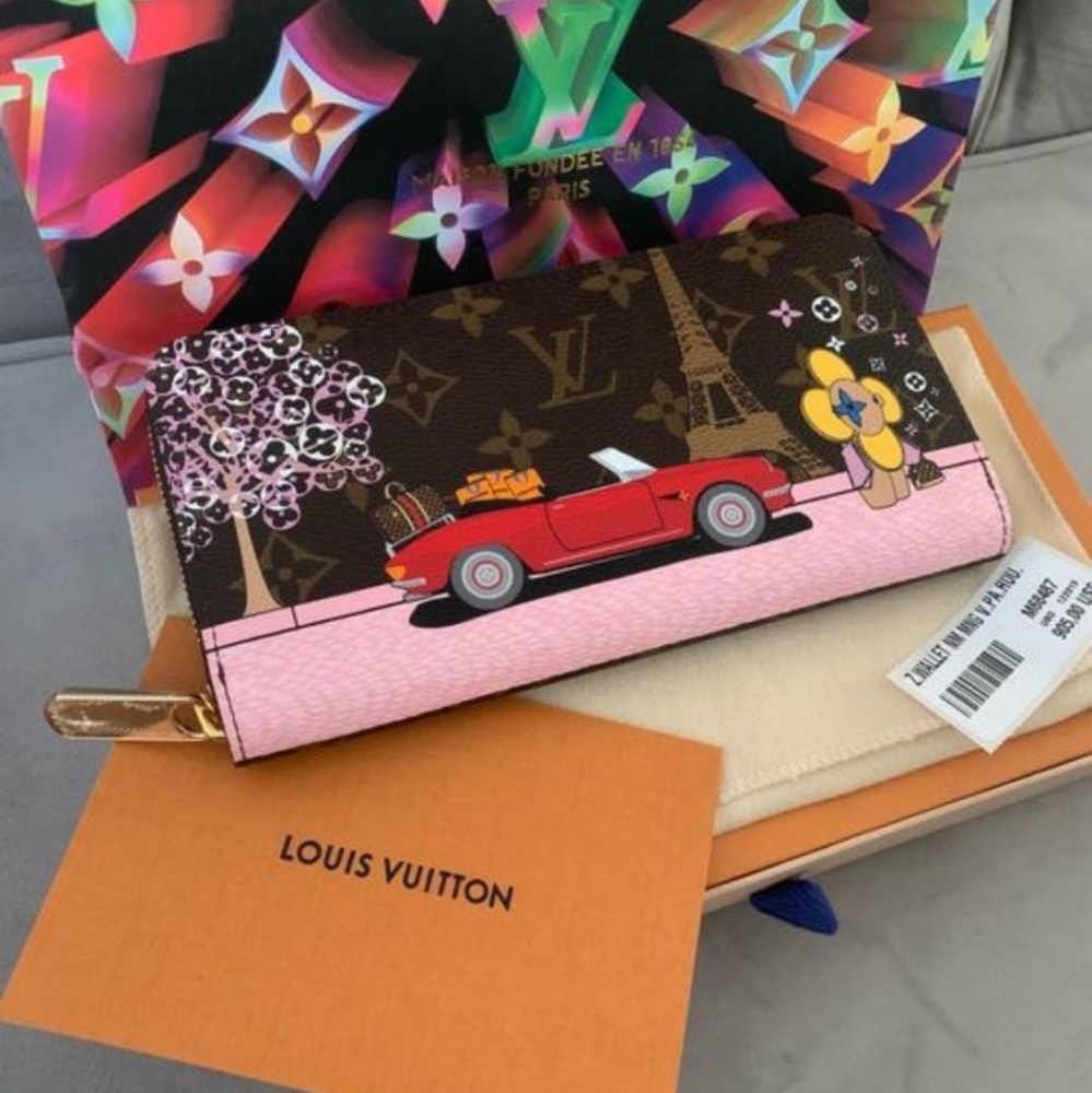 100% Louis Vuitton Zippy Wallet - Picture 3 of 9